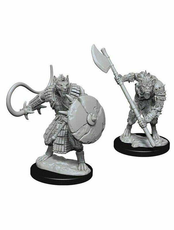 Pathfinder Battles Deep Cuts Unpainted Miniatures Gnolls (Wave 3)