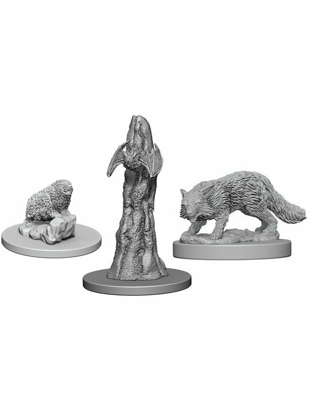 Pathfinder Battles Deep Cuts Unpainted Miniatures Familiars (Wave 1)