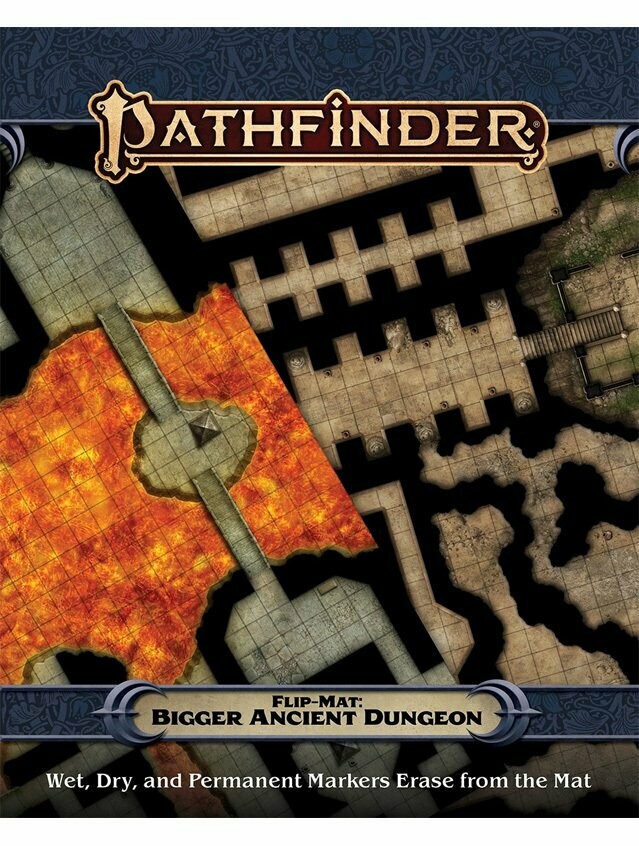 Pathfinder RPG Flip-Mat Bigger Ancient Dungeon