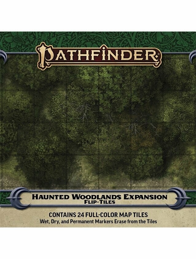 Pathfinder RPG Flip-Tiles Haunted Woodlands Expansion