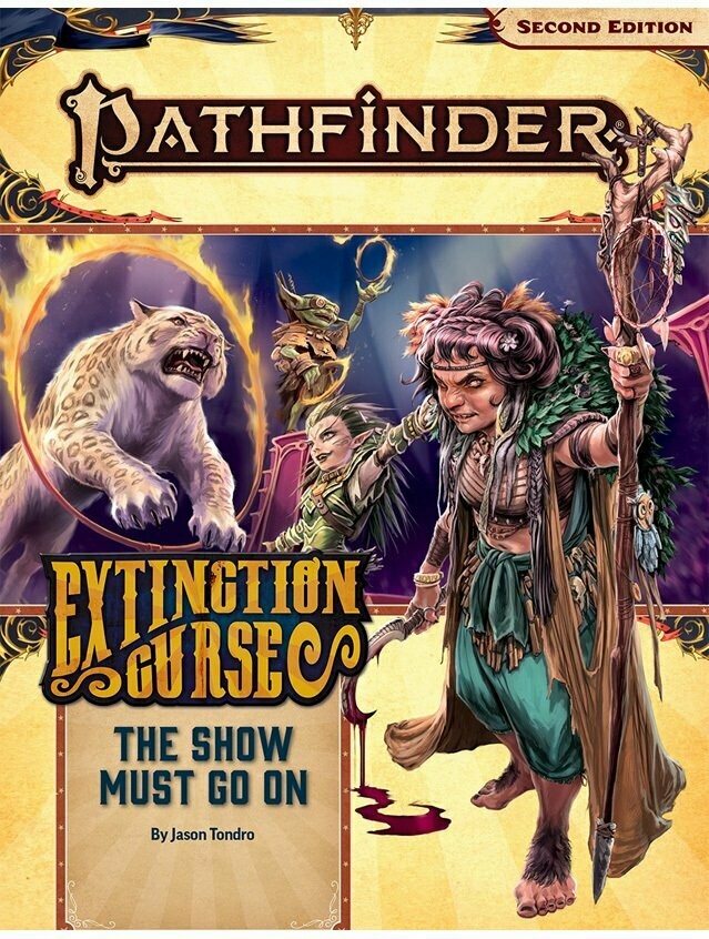 Pathfinder RPG The Extinction Curse #1 The Show Must Go On