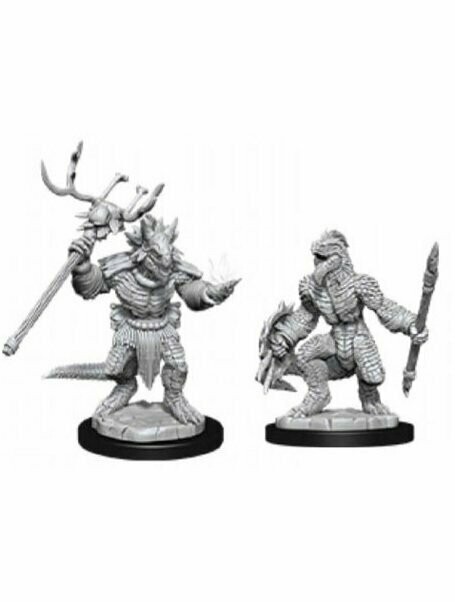 Dungeons & Dragons Nolzur's Marvelous Miniatures Lizardfolk & Lizardfolk Shaman (Wave 12)