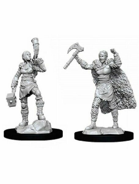 Dungeons & Dragons Nolzur's Marvelous Miniatures Human Female Barbarian (Wave 12)