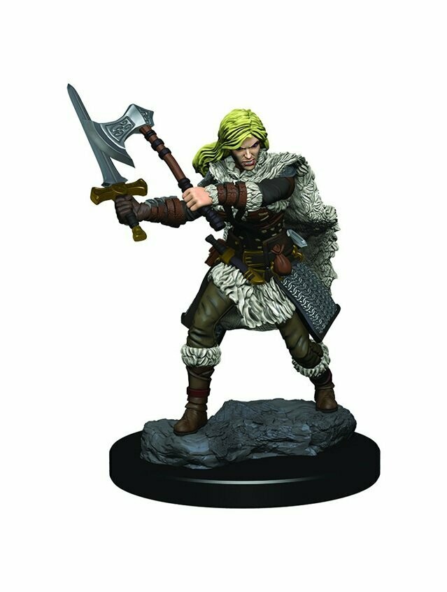 Dungeons & Dragons Icons Of The Realms Premium Figure Human Female Barbarian (Wave 3)