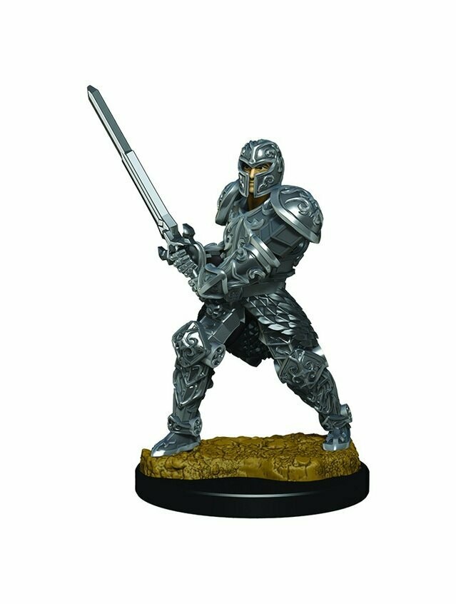 Dungeons & Dragons Icons Of The Realms Premium Figure Human Male Fighter (Wave 3)
