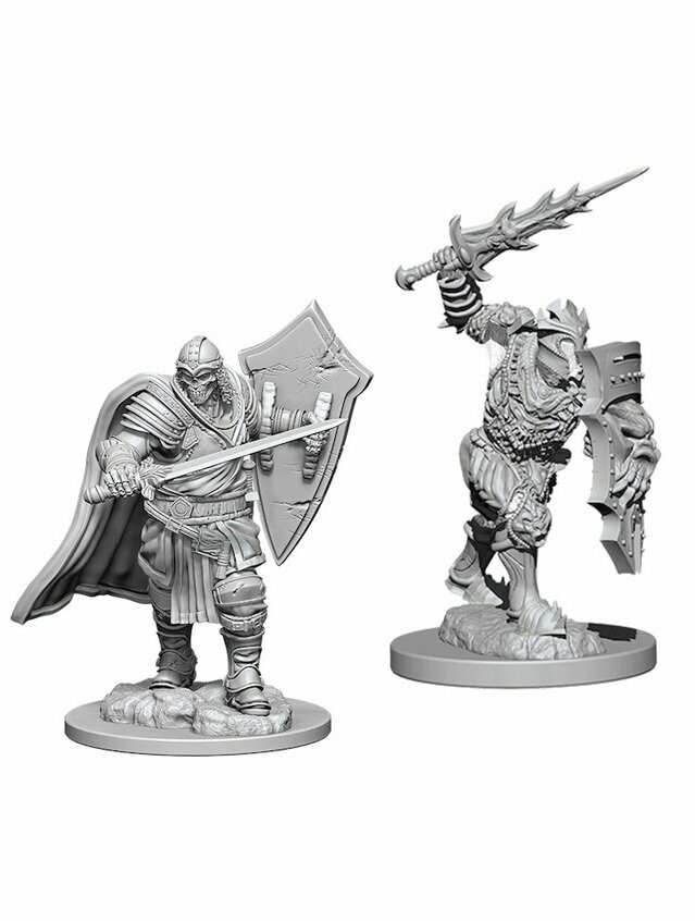 Dungeons & Dragons Nolzur's Marvelous Miniatures Death Knight & Helmed Horror (Wave 6)