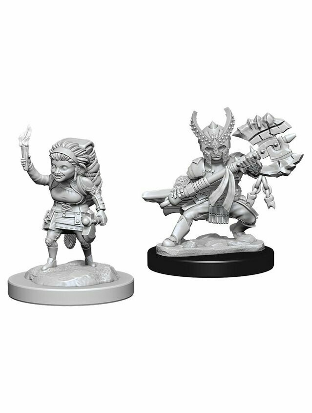 Dungeons & Dragons Nolzur's Marvelous Miniatures Halfling Female Fighter (Wave 6)