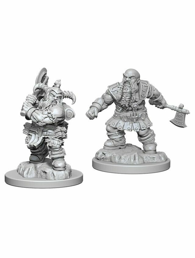 Dungeons & Dragons Nolzur's Marvelous Miniatures Dwarf Male Barbarian (Wave 6)