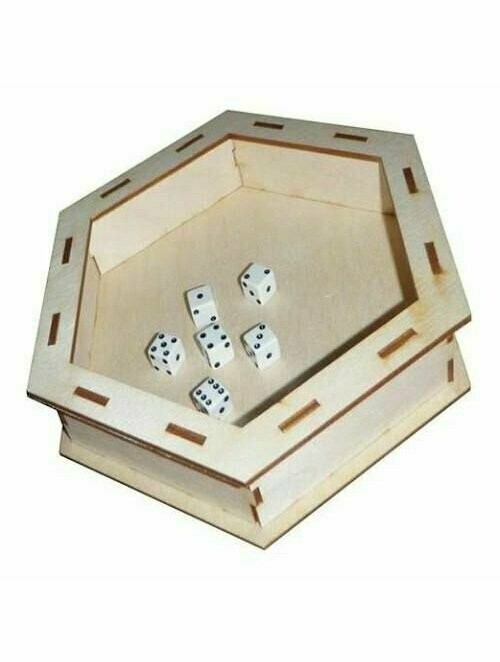Hex Dice Tray