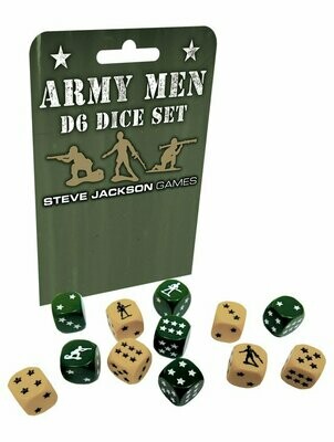 Army Men d6 Dice Set