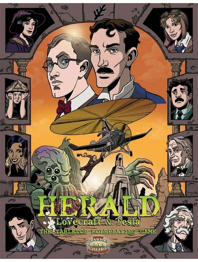 Herald Lovecraft & Tesla The Tabletop Roleplaying Game