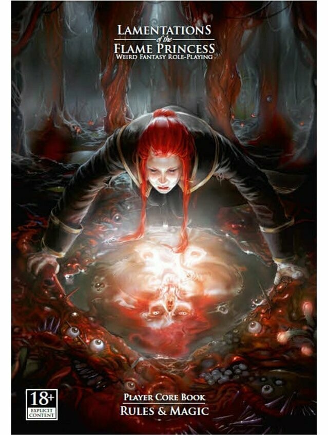 Lamentations Of The Flame Princess RPG Rules And Magic