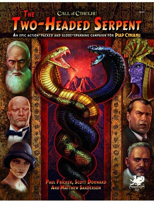 Call Of Cthulhu Pulp Cthulhu The Two-Headed Serpent