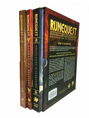 Runequest Roleplaying In Glorantha Deluxe Slipcase Set