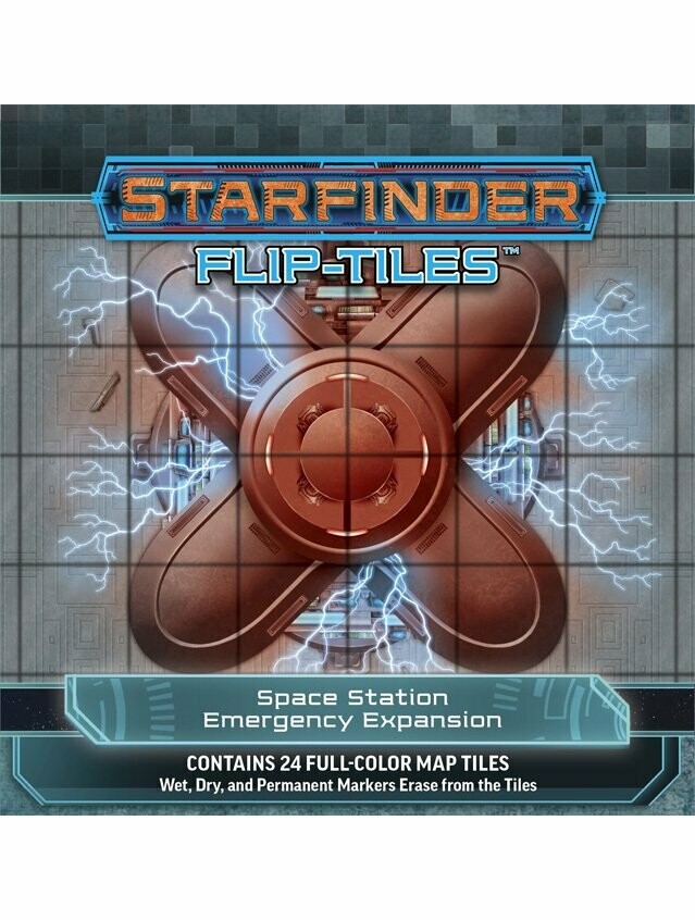 Starfinder RPG Flip-Tiles Space Station Emergency Expansion