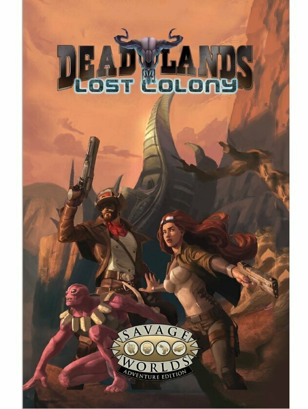 Savage Worlds Deadlands Lost Colony GM Screen And Widowmaker Adventure
