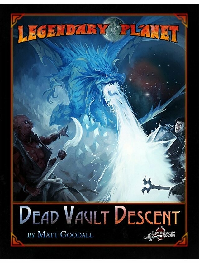 Legendary Planet #3 Dead Vault Descent 5th Edition Fantasy