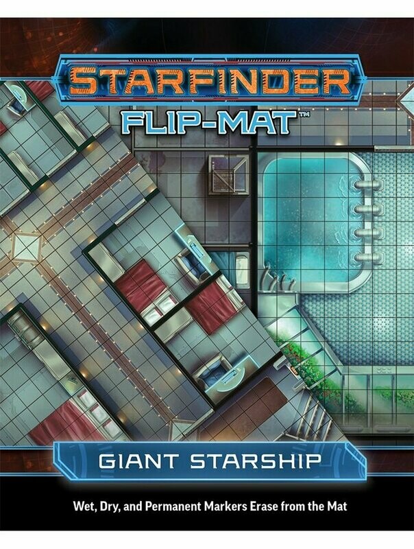 Starfinder RPG Flip-Mat Giant Starship Starfinder RPG Flip-Mat Giant Starship