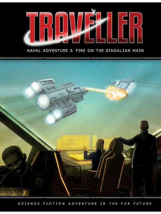 Traveller Naval Adventure #3 Fire On The Sindalian Main