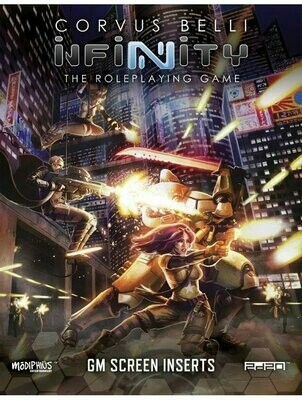 Infinity The Roleplaying Game GM Screen Inserts