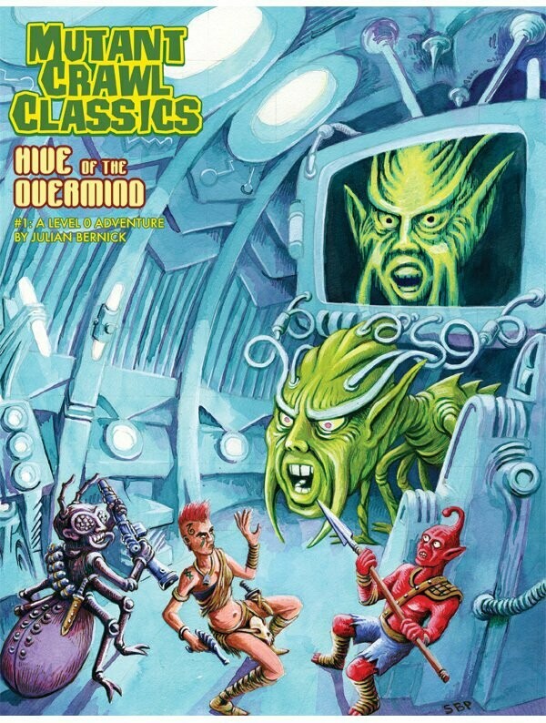 Mutant Crawl Classics #1 Hive Of The Overmind