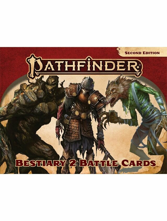 Pathfinder RPG Bestiary 2 Battle Cards