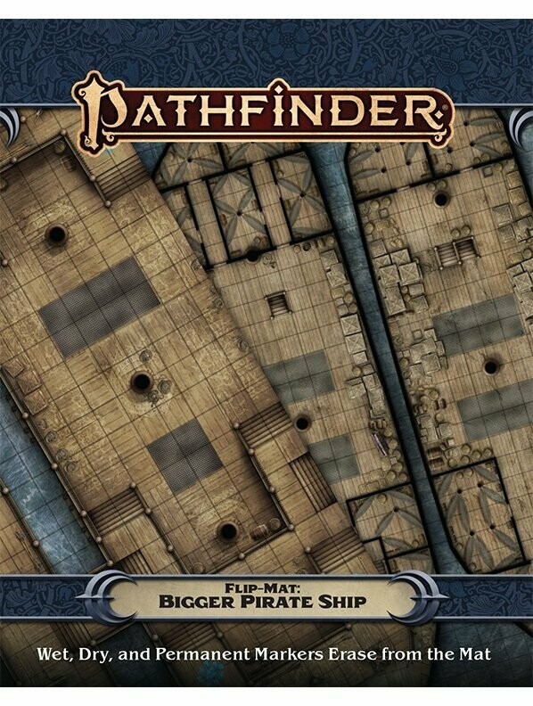 Pathfinder RPG Flip-Mat Bigger Pirate Ship