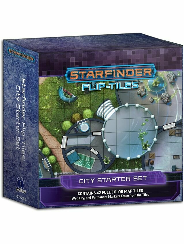 Starfinder RPG Flip-Tiles City Starter Set