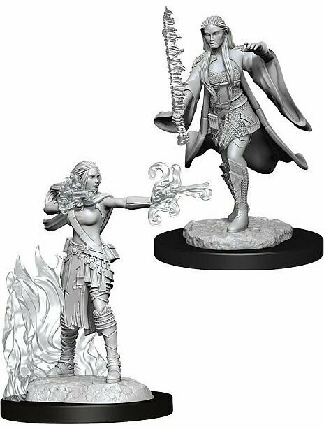 Dungeons & Dragons Nolzur's Marvelous Miniatures Multiclass Female Warlock Sorcerer (Wave 13)