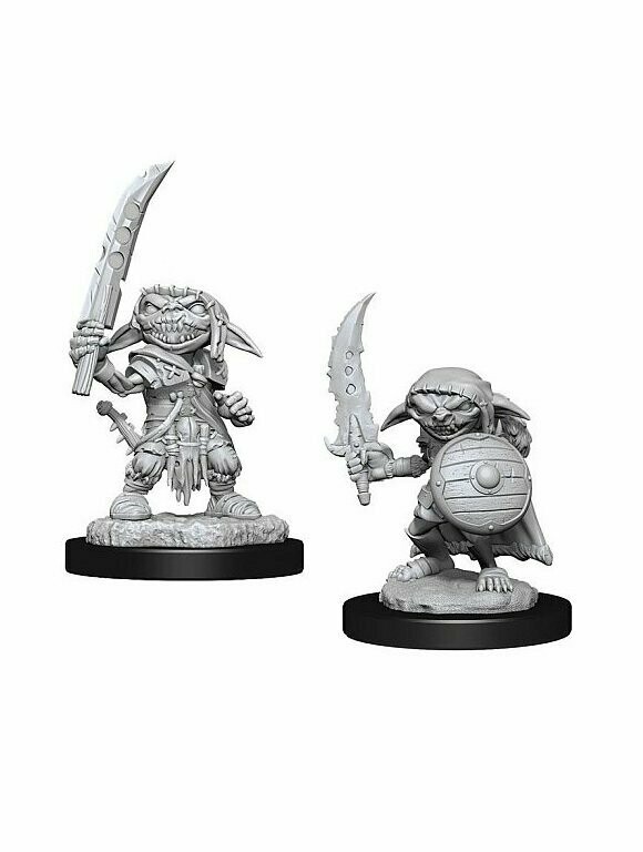 Pathfinder Battles Deep Cuts Unpainted Miniatures Goblin Male Fighter (Wave 13)