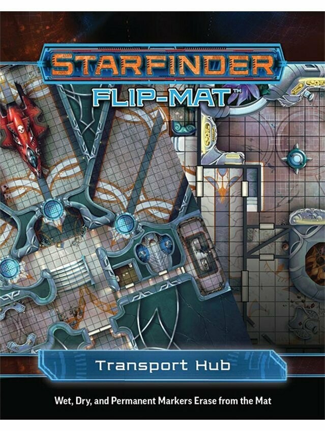 Starfinder RPG Flip-Mat Transport Hub