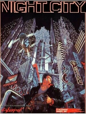 Cyberpunk 2020 RPG Night City