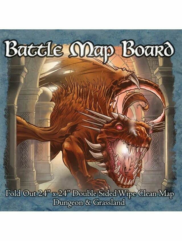 Battle Map Board Dungeon & Grassland