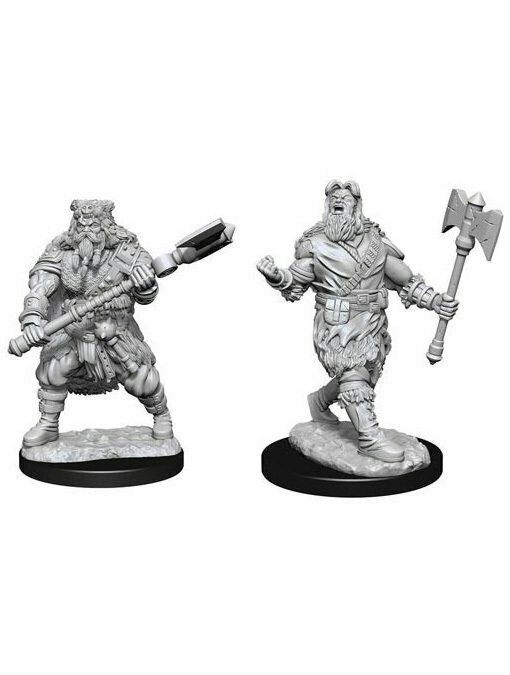 Dungeons & Dragons Nolzur's Marvelous Miniatures Human Male Barbarian (Wave 14)