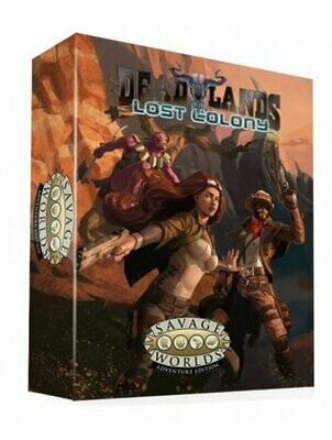 Savage Worlds Deadlands Lost Colony Boxed Set