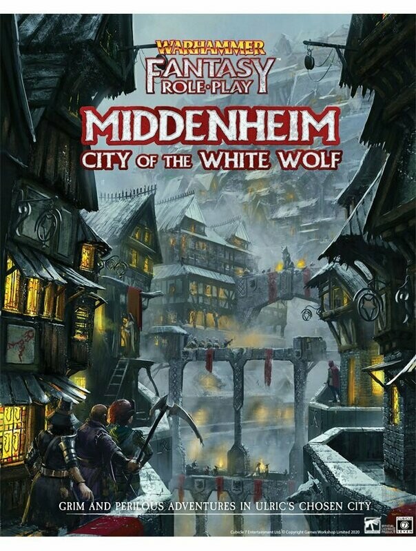 Warhammer Fantasy Roleplay RPG Middenheim City Of The White Wolf