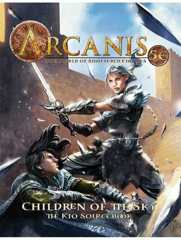 Arcanis 5E Children Of The Sky The Kio Sourcebook