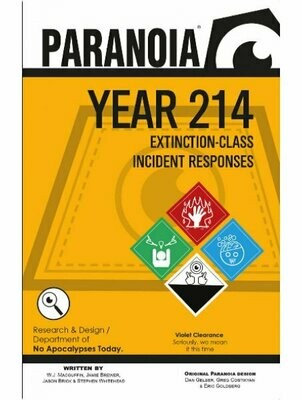 Paranoia RPG Year 214 Extinction-Class Incident Responses