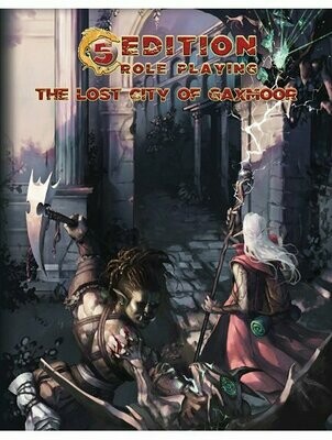5th Edition Adventure The Lost City Of Gaxmoor (Hardback + PDF)