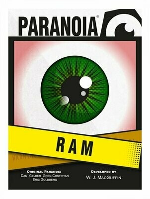 Paranoia RPG The RAM Card Deck