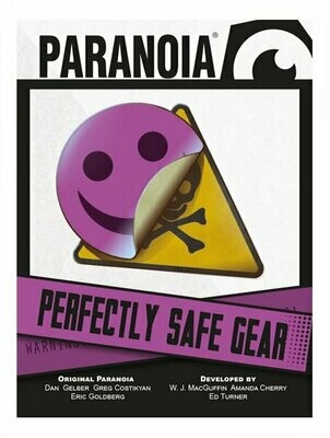 Paranoia RPG Perfectly Safe Gear