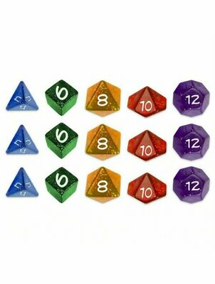 Sentinel Comics The Roleplaying Game Dice Set