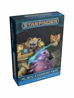 Starfinder RPG Alien Character Cards