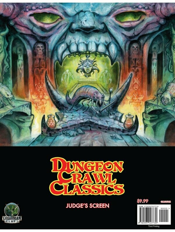 Dungeon Crawl Classics Judge's Screen