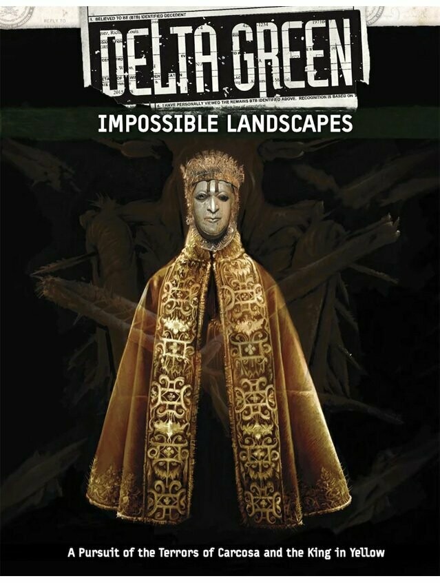 Delta Green RPG Impossible Landscapes