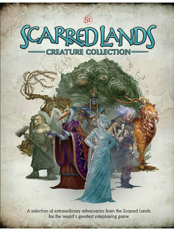 Scarred Lands Creature Collection For 5e