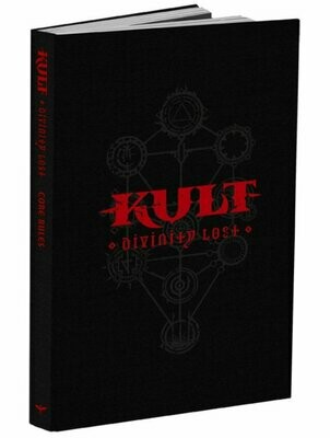 Kult Divinity Lost RPG Core Rules Black Edition