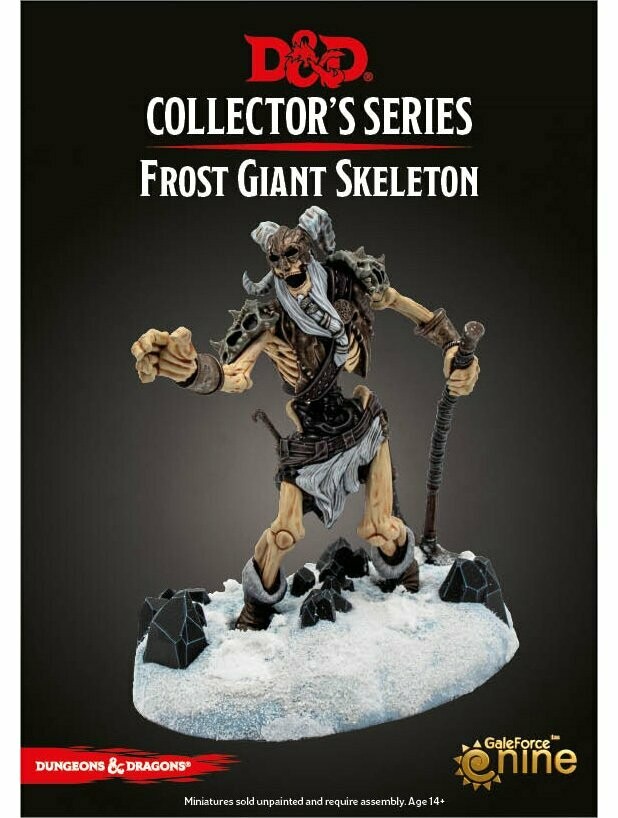 Dungeons & Dragons Collector's Series Miniature Icewind Dale Rime Of The Frostmaiden Frost Giant Skeleton