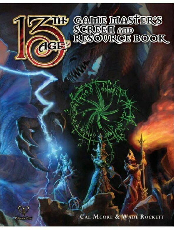 13th Age Fantasy RPG Game Master's Screen & Resource Book