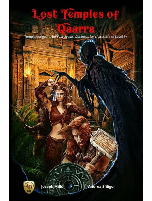 Four Against Darkness Lost Temples Of Qaarra